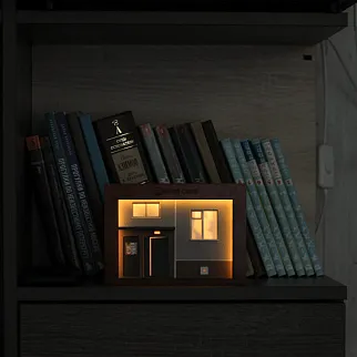 Ночник Капля Света - Ночной Подъезд