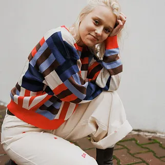 Свитер Thinking Mu Field Red Philis