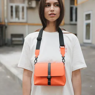 Кроссбоди сумка Gaston Luga Splash Orange Flame