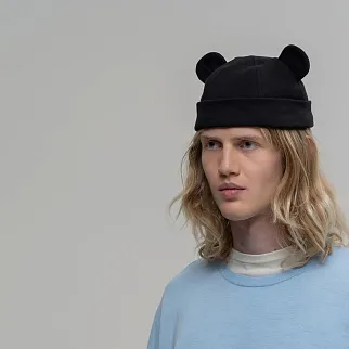 Шапка CHECK YA HEAD черная 25228/1