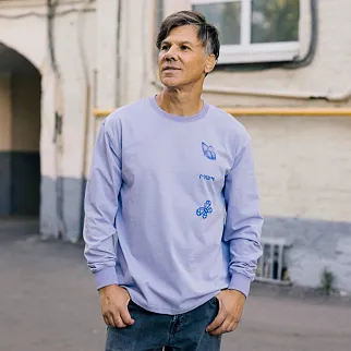 Лонгслив Меч Ls Butterfly Lavender 	