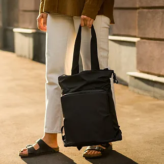 Рюкзак-шоппер SHU черный