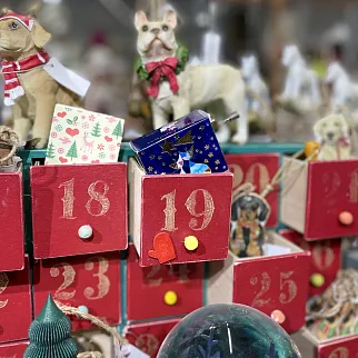 Новогодняя музыкальная шкатулка с котами Fridolin