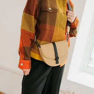 Кроссбоди сумка Gaston Luga Splash Moon Latte