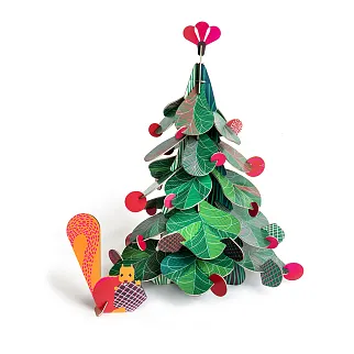 3D-конструктор Studio ROOF Christmas Tree, squirrel