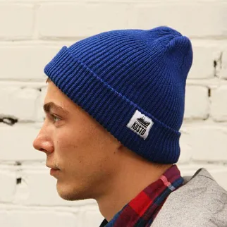 Шапка Kusto One ярко-синяя Василек