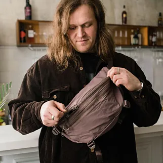 Сумка SHU большая коричневая