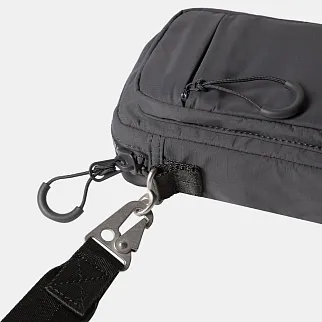 Мини-сумка через плечо SHU рипстоп темно-серая