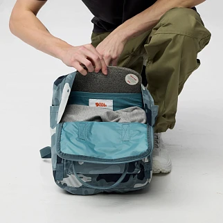 Рюкзак Fjallraven Kanken Graphics Nimbus Blue - Hidden Animals