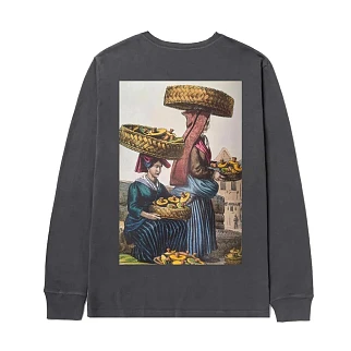 Лонгслив Akomplice Buttons Tee Vintage Black