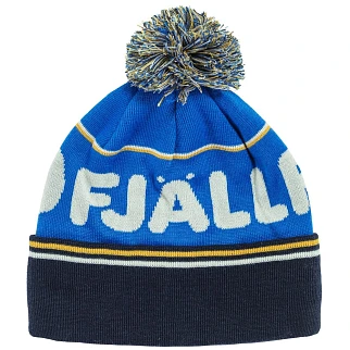 Шапка Fjallraven Pom Hat Alpine Blue / Dark Navy