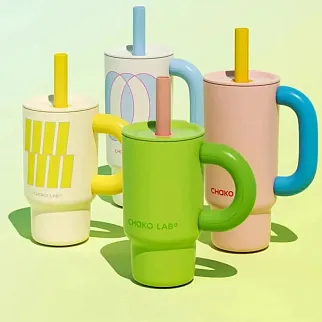 Термокружка Chako Lab Baba Thermos Cup 900мл Yellow