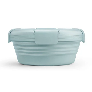 Складной ланч-бокс Stojo Bowl Aquamarine 1065 мл