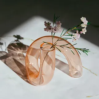 Альфаобразная ваза оранжевая