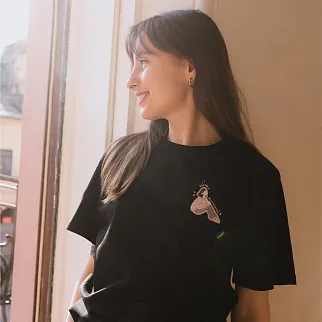 Футболка Friend Function Ты Не Одна черная