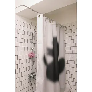 Шторка для ванной Friend Function «Не входить, купается утка»