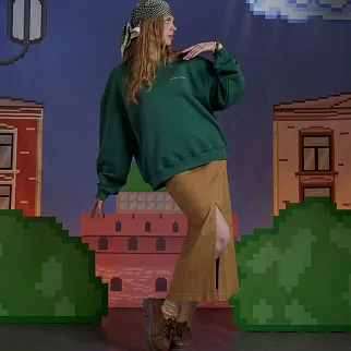 Свитшот Called a Garment X Pistols Зелёный