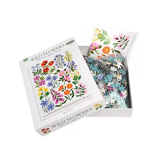 Пазл Дикие цветы 1000 кусочков Rex