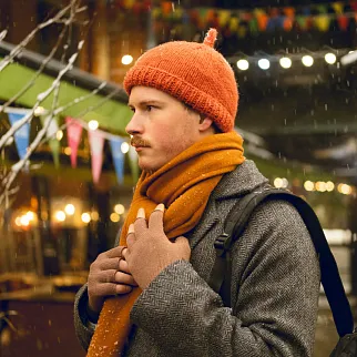 Шапка Friend Function Будь как голубь коралловый