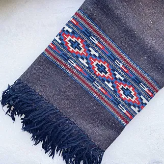 Большой шерстяной шарф Yak Folk