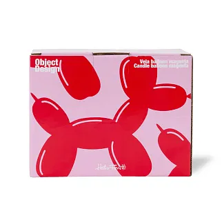 Свеча Helio Ferretti MAGENTA BALLOON DOG