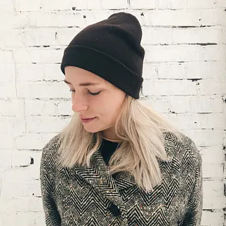 Шапка шерстяная Friend Function Горький Шоколад