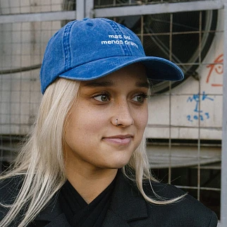 Кепка Friend Function Mas Sol Menos Drama синяя