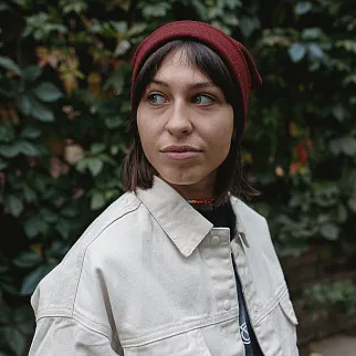 Шапка шерстяная Friend Function Сангрия