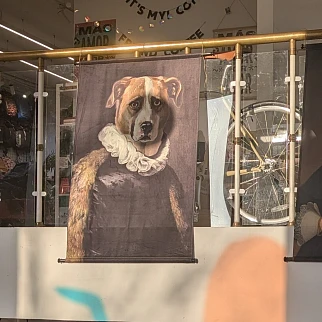 Настенное панно Kersten Dog Black