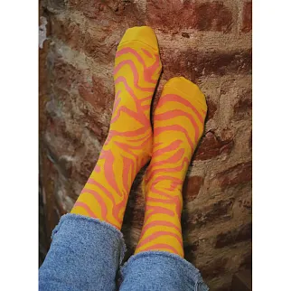 Носки Friend Function Зебровые розовые 36-40