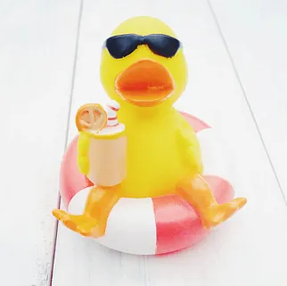 Утка на отдыхе