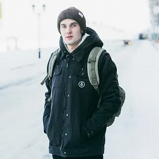 Шапка Kusto Heat шоколад