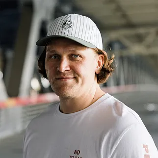 Кепка Carhartt WIP Linus Stripe Park White