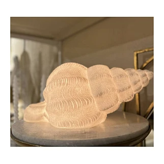 Настольная лампа в форме раковины Kersten (36,5x20,8x16 см)