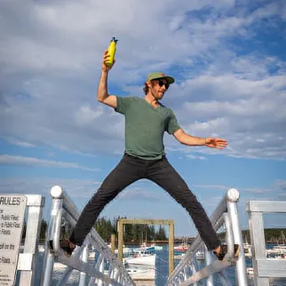 Бутылка Klean Kanteen Classic Sport 532 мл Green Apple