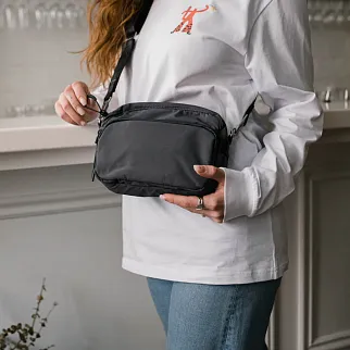 Мини сумка SHU темно-серая