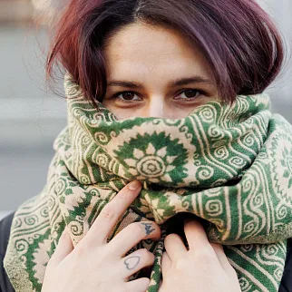 Непальский шарф Малакшми