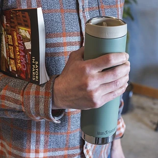 Термокружка Klean Kanteen TKWide 592 мл Cafe Cap Sea Spray