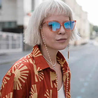 Очки Komono Alexa Dirty Orange