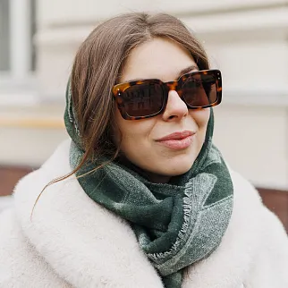 Очки MESSYWEEKEND Anna Tortoise Brown