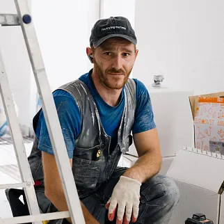 Бейсболка Faded с вышивкой i'm trying my best