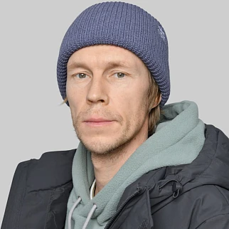 Шапка Kusto Heat грозовое небо с вышивкой