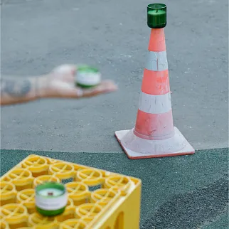 Ароматическая свеча FAB candles 250 мл Новогодний блеск