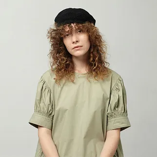 Берет CHECK YA HEAD черный 24230