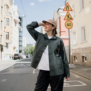 Рабочая рубашка Friend Function волна унисекс