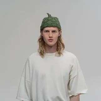 Шапка CHECK YA HEAD зеленая 25226/123