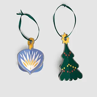 Украшения на ёлку Подписные Издания "Ёлочка и голубая игрушка"                                 