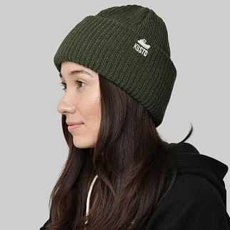 Шапка Kusto Heat Эвкалипт с вышивкой