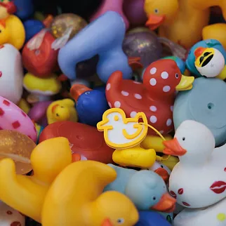 Брелок-обвес Две Ща Утка Friend Function