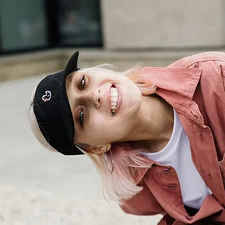 Козырек Friend Function черный Duck